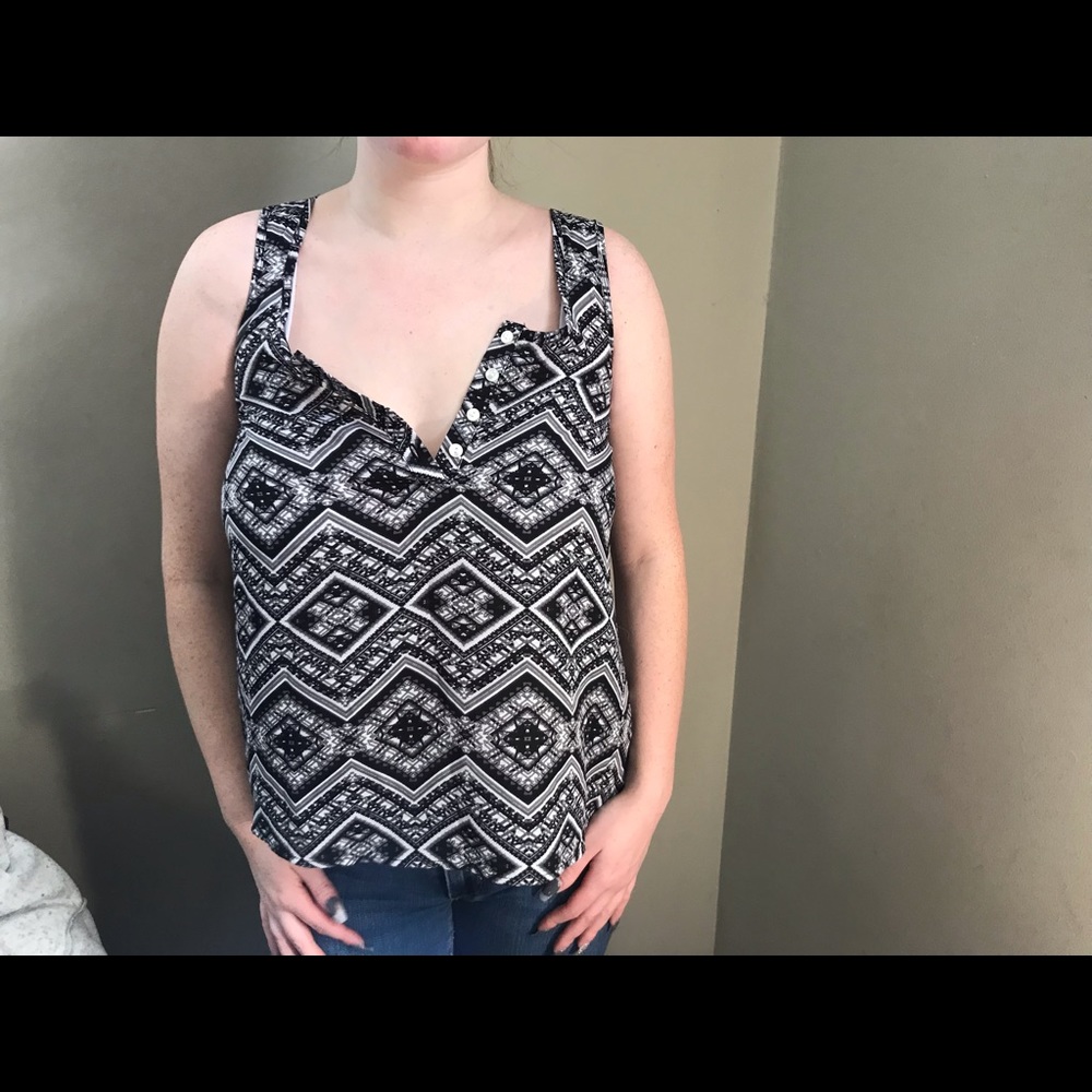 Chiffon tank top